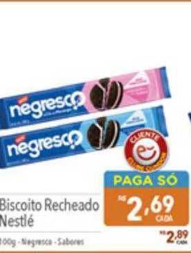 Supermercados Condor Biscoito recheado nestlé oferta