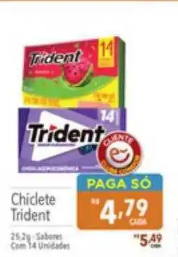 Supermercados Condor Chiclete trident oferta