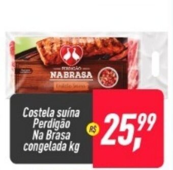 Frangolândia Costela Suina Perdigao Na Brasa congelada 1kg oferta