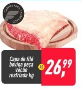 Frangolândia Capa de file bovina peca vacuo resfriada 1kg oferta