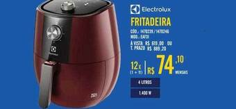 Zema Electrolux fritadeira oferta