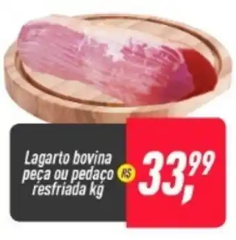 Frangolândia Lagarto bovina peca ou pedaco resfriada 1kg oferta