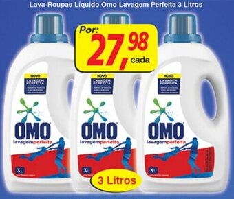 Supermercados Guanabara Lava Roupas Liquido Omo Lavagem Perfeita 3L oferta