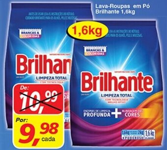 Supermercados Guanabara Lava Roupas em po Brilhante 1.6kg oferta