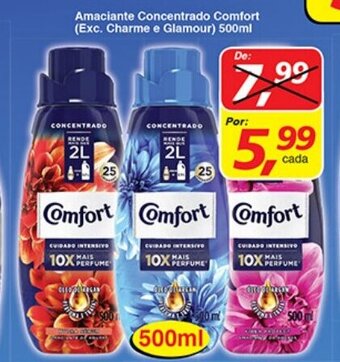 Supermercados Guanabara Amaciante Concentrado Comfort 500ml oferta