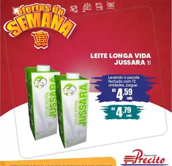 Leite Longa Vida Jussara 1L