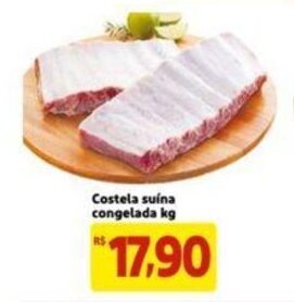 Extra Supermercado Costela Suina Congelada 1kg oferta