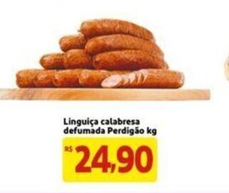 Extra Supermercado Linguiça calabresa Defumada Perdigão 1kg oferta
