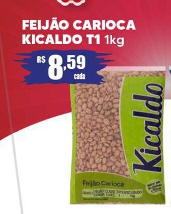 Supermercado Precito Feijão Carioca Kicaldo T1 1kg oferta