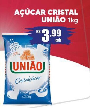 Supermercado Precito Açúcar Cristal União 1kg oferta