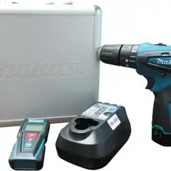 Leroy Merlin Combo makita parafusadeira impacto 12v e trena 30m oferta