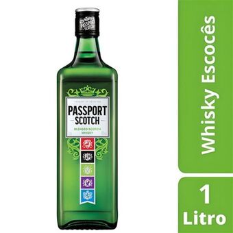 X Supermercados Whisky passport scotch 1l oferta