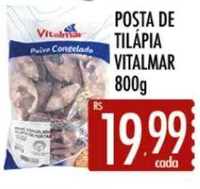Supermercados Avenida Posta de tilápia vitalmar oferta