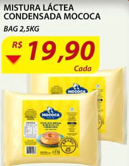 Assaí Atacadista Mistura láctea condensada Mococa bag 2.5kg oferta