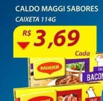 Assaí Atacadista Caldo Maggi Sabores caixeta 114g oferta
