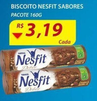 Assaí Atacadista Biscoito Nesfit Sabores 160g oferta