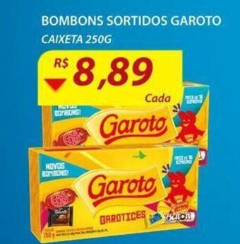 Assaí Atacadista Bombons Sortidos Garoto 250g oferta