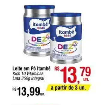Fort Atacadista Leite em pó Itambé 350g oferta