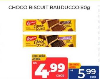 Supermercados Avenida Choco biscuit bauducco oferta