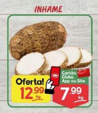 Supermercados Princesa Inhame oferta