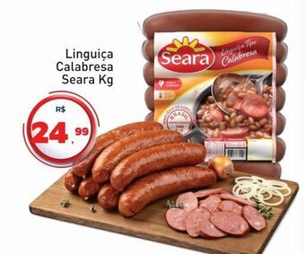 Linguiça calabresa seara kg