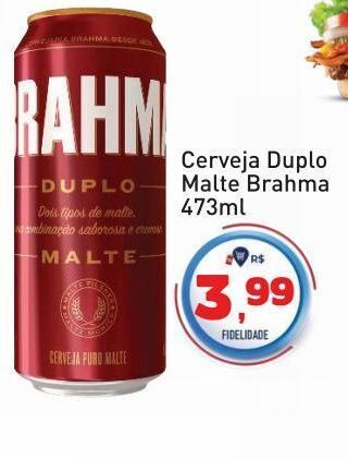 Tonin Superatacado Cerveja duplo malte brahma 473ml oferta