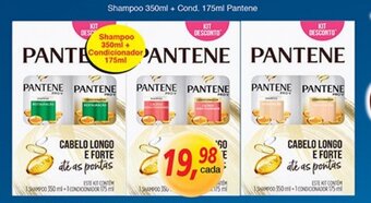 Supermercados Guanabara Shampoo 350ml + Cond. 175ml Pantene oferta