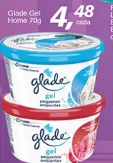Supermercados Guanabara Glade Gel Home 70g oferta