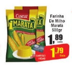 Higa's Supermercado Farinha de Milho Maratá 500g oferta