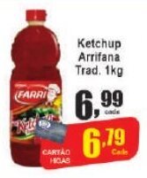 Higa's Supermercado Ketchup Arrifana Trad, 1kg oferta