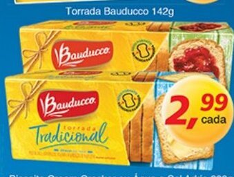 Supermercados Guanabara Torrada Bauducco 142g oferta