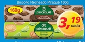 Supermercados Guanabara Biscoito Recheado Piraque 160g oferta