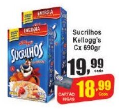 Sucrilhos Kellogg's cx 690g
