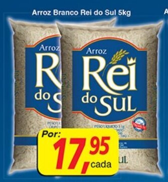 Supermercados Guanabara Arroz Branco Rei do Sul 5kg oferta