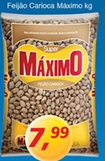 Supermercados Guanabara Feijao Carioca Maximo 1kg oferta