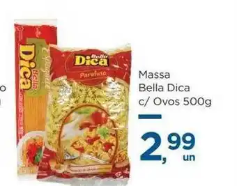 Super São Luiz Massa bella dica c ovos oferta