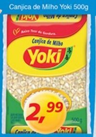 Supermercados Guanabara Canjica de Milho Yoki 500g oferta