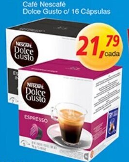Supermercados Guanabara Cafe Nescafe Dolce Gusto c/ 16 capsulas oferta