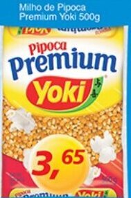 Supermercados Guanabara Milho de Pipoca Premium Yoki 500g oferta