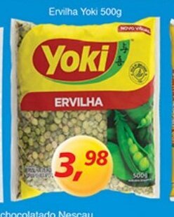 Supermercados Guanabara Ervilha Yoki 500g oferta