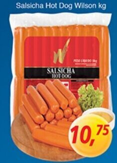 Supermercados Guanabara Salsicha Hot Dog Wilson 1kg oferta