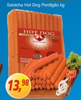 Supermercados Guanabara Salsicha Hot Dog Perdigao 1kg oferta