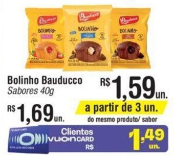 Fort Atacadista Bolinho bauducco sabores 40g oferta