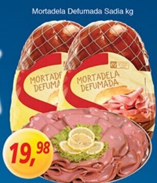 Supermercados Guanabara Mortadela Defumada Sadia 1kg oferta