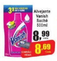 Higa's Supermercado Alvejante Vanish Sachê 500ml oferta