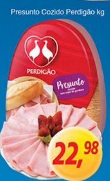 Supermercados Guanabara Presunto Cozido Perdigao 1kg oferta