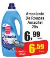 Higa's Supermercado Amaciante de roupas Amacitel 2L oferta