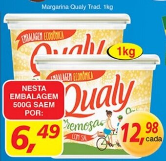 Supermercados Guanabara Margarina Qualy Trad. 500g oferta