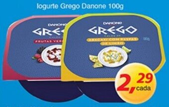 Supermercados Guanabara Iogurte Grego Danone 100g oferta