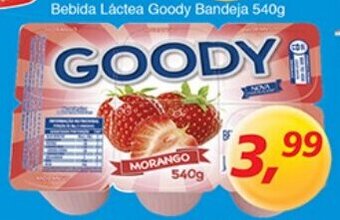 Bebida lactea Goody Bandeja 540g
